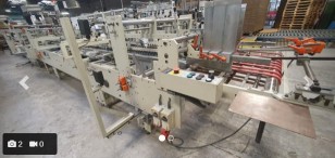 Carton gluer crashlock